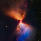 Image for article titled Webb Telescope Captures Stunning Protostar ‘Hourglass’ in Space